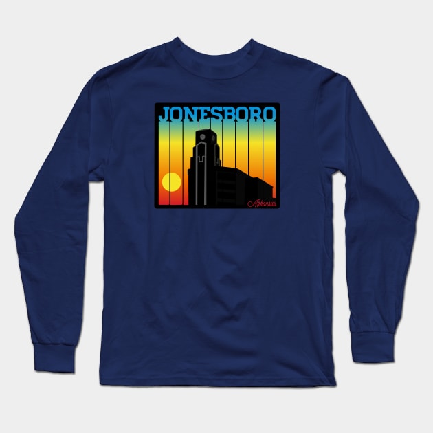 Jonesboro Campus Sunrise Long Sleeve T-Shirt by rt-shirts